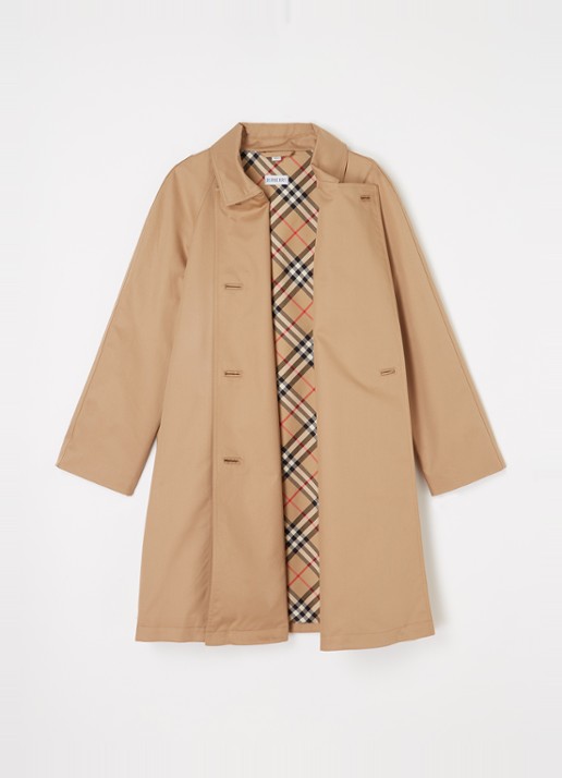 Burberry Olivia double-breasted trenchcoat - voorkant 3 beige