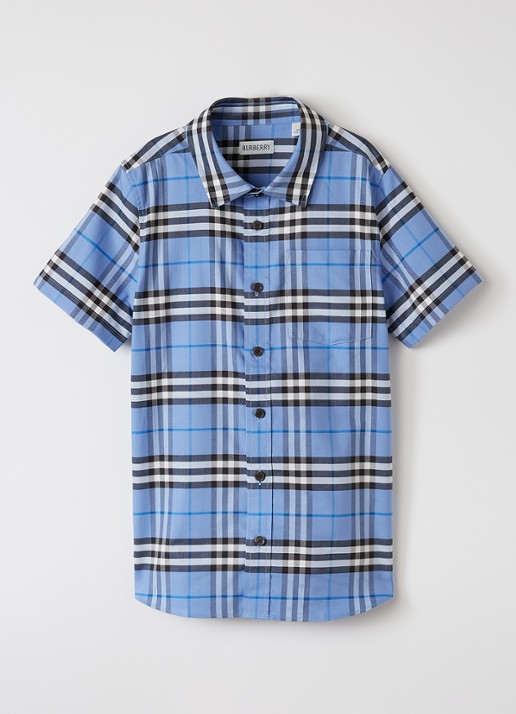 Burberry Owen overhemd met ruitdessin