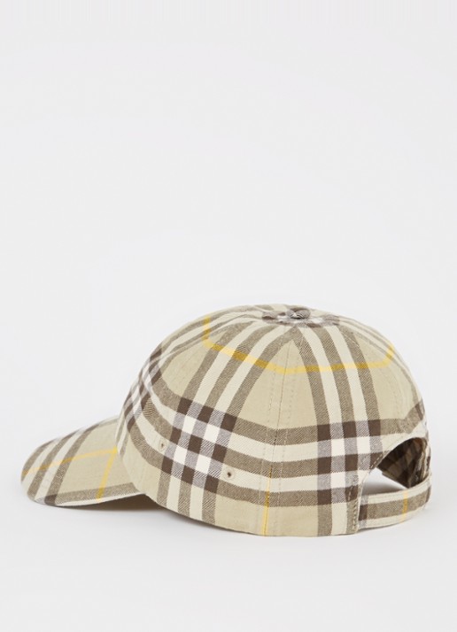 Burberry Pet met ruitdessin - detail 3 beige