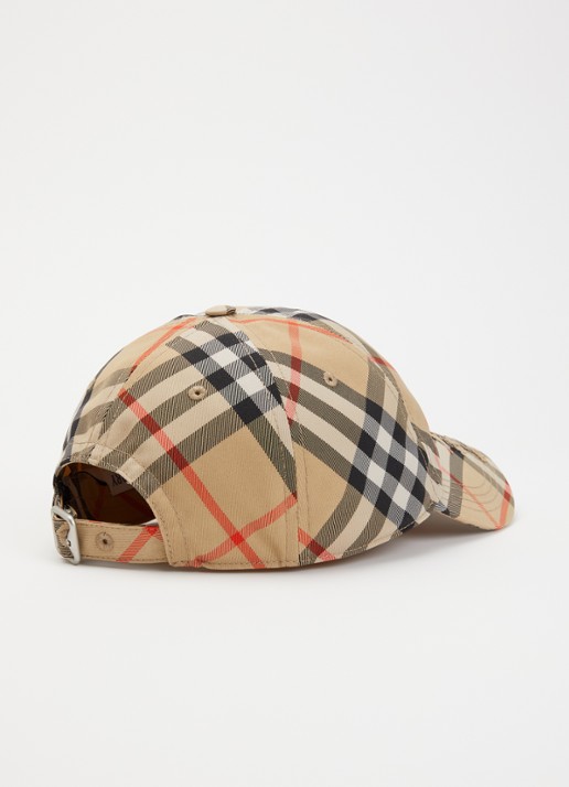Burberry Pet met ruitdessin - detail 3 camel