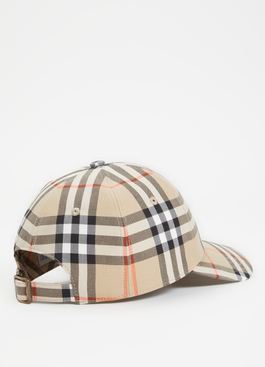 Burberry Pet met ruitdessin - detail zand