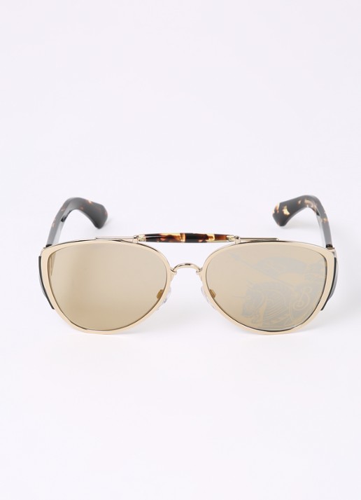 Burberry Piloten zonnebril BE3161   - detail 2 goud
