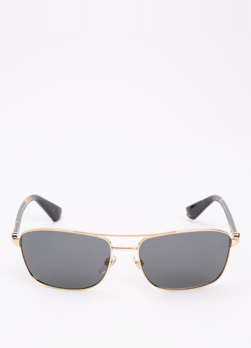 Burberry Piloten zonnebril BE3163 - detail 2 goud