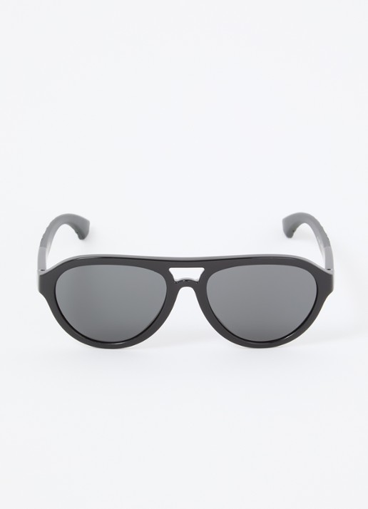 Burberry Piloten zonnebril JB4005U - detail zwart