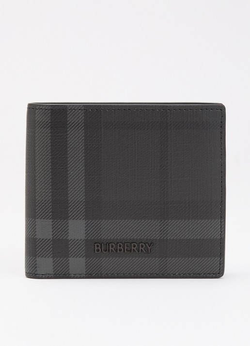 Burberry Portemonnee van imitatieleer met ruitdessin