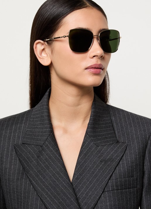 Burberry Retro zonnebril BE3158 - voorkant 2 zilver