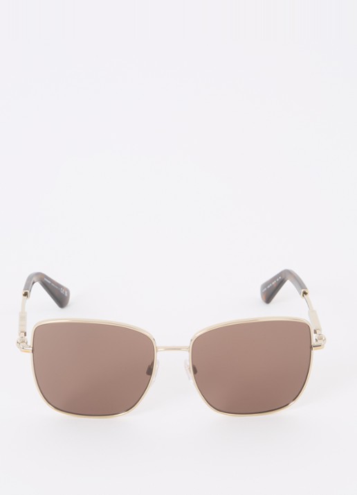 Burberry Retro zonnebril BE3158 - detail goud