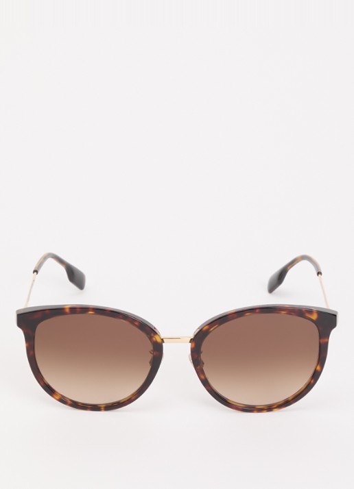 Burberry Retro zonnebril BE4289D - detail 2 donkerbruin