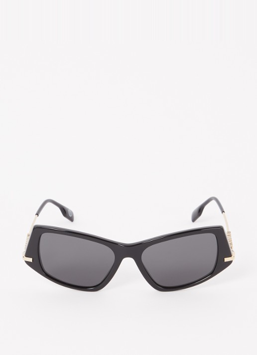 Burberry Retro zonnebril BE4408 - detail 3 zwart