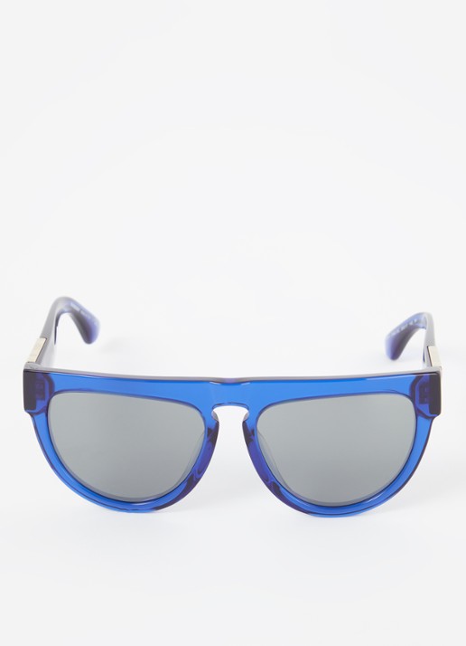 Burberry Retro zonnebril BE4416U - detail 3 kobaltblauw
