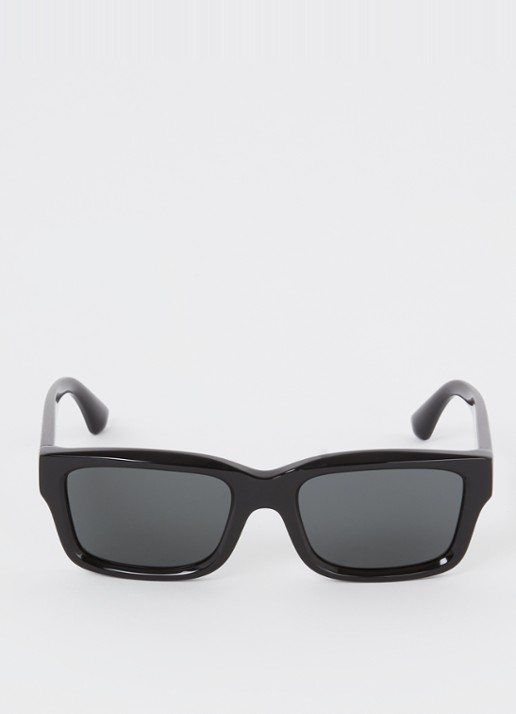 Burberry Retro zonnebril BE4443 - detail zwart