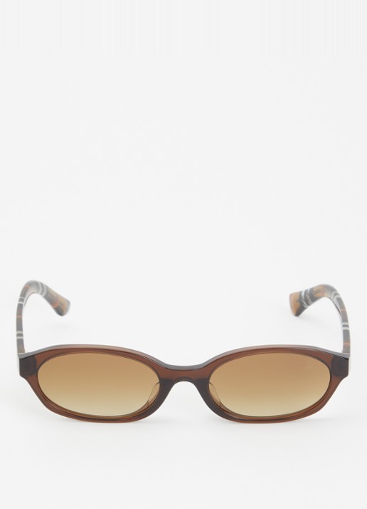 Burberry Retro zonnebril BE4508D - detail 2 bruin