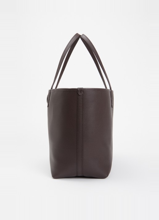 Burberry Reversible Bloomsbury Tote M schoudertas van kalfsleer - detail 2 donkerbruin