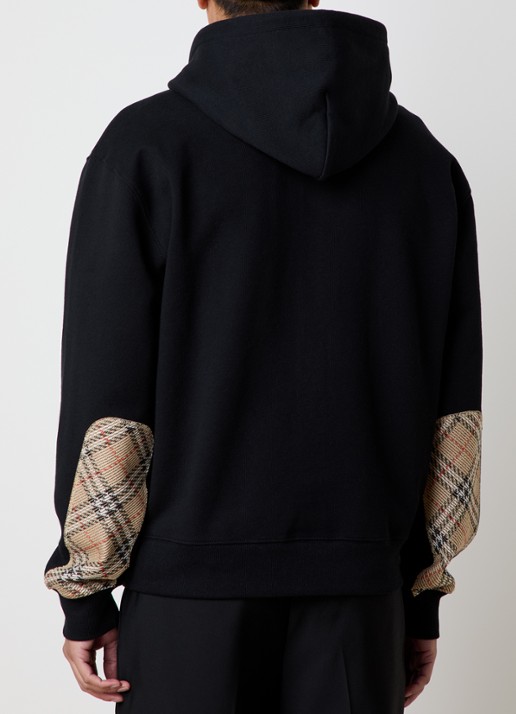 Burberry Rory sweatvest met capuchon en steekzakken - achterkant 6 zwart