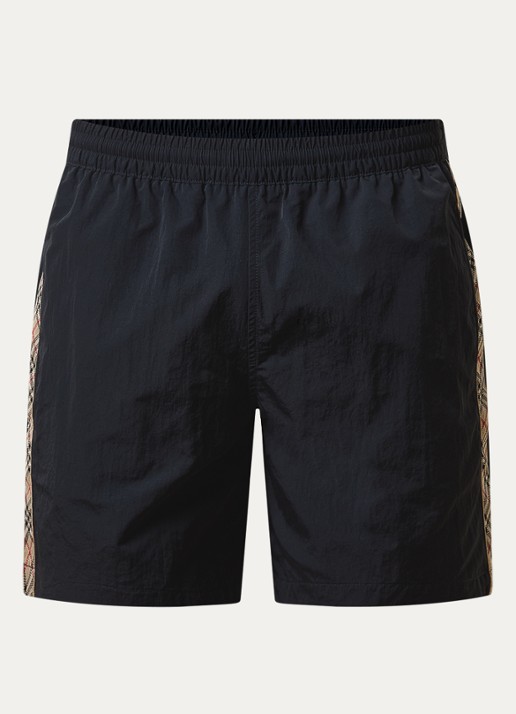 Burberry Seb zwemshorts met steekzakken - voorkant 3 zwart