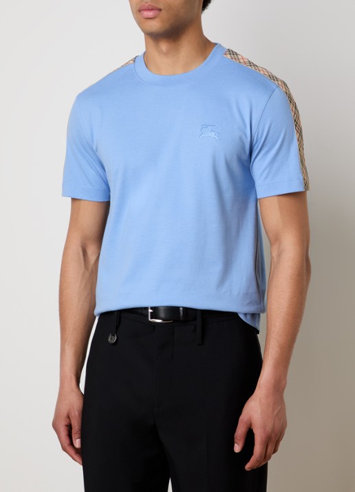 Burberry Seth T-shirt met logoborduring