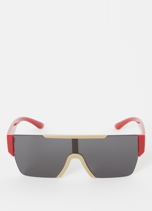 Burberry Shield zonnebril JB4387 - detail 2 rood
