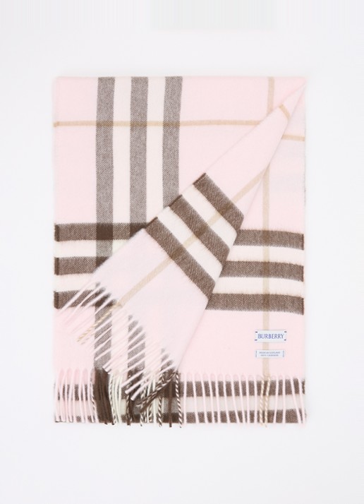 Burberry Sjaal van kasjmier met ruitdessin 168 x 30 cm