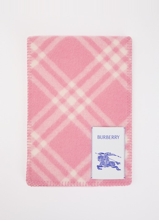 Burberry Sjaal van wol met ruitdessin 180 x 30 cm