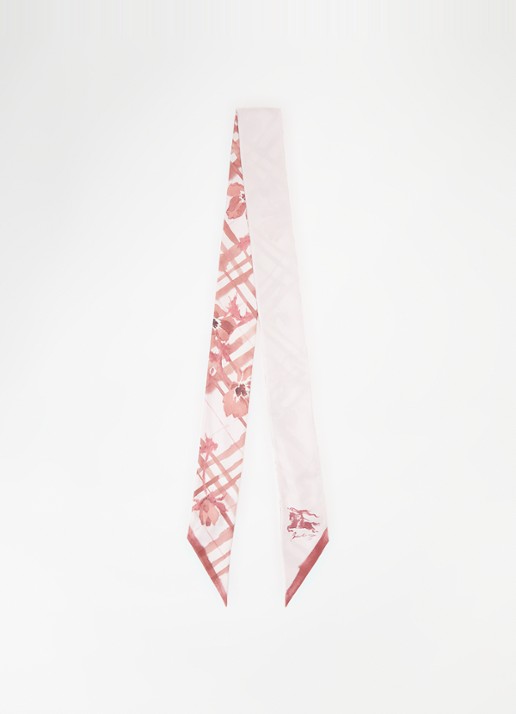 Burberry Sjaal van zijde 180 x 8 cm
