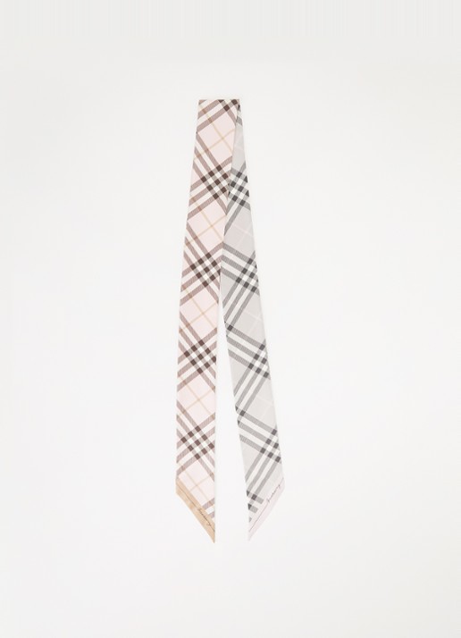 Burberry Sjaal van zijde 180 x 8 cm