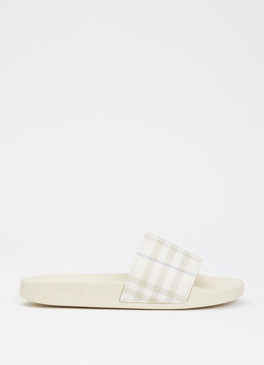 Burberry Slipper met geruit dessin