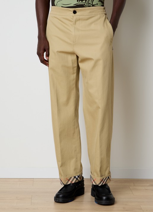 Burberry Straight fit chino met steekzakken - detail 2 beige