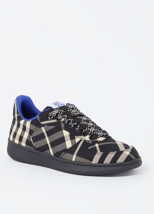 Burberry Terrace sneaker met ruitdessin