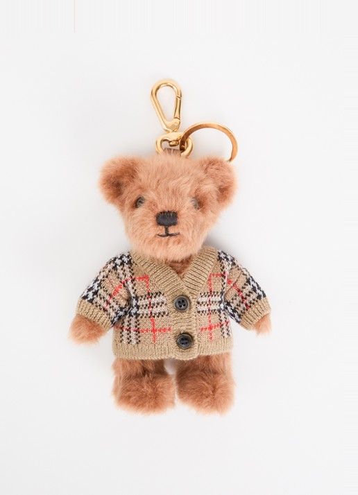 Burberry Thomas Cardigan Bear tasbedel van imitatiebont