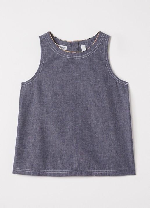 Burberry Top van chambray