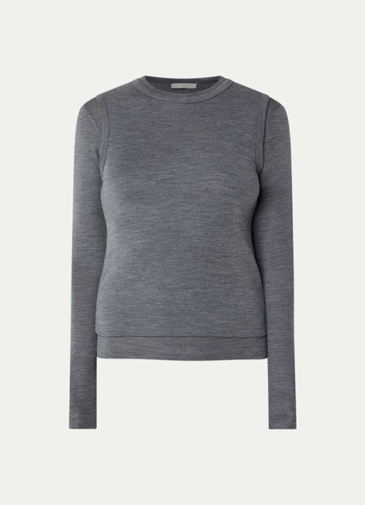 Burberry Trui van wol met ronde hals
