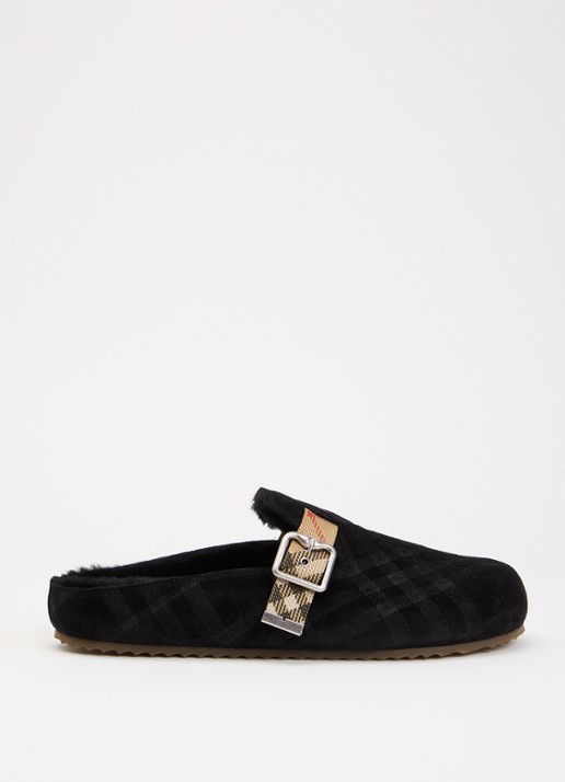 Burberry Urchin muiltje van suède
