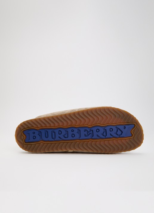 Burberry Urchin sandaal met ruitdessin - detail 5 beige