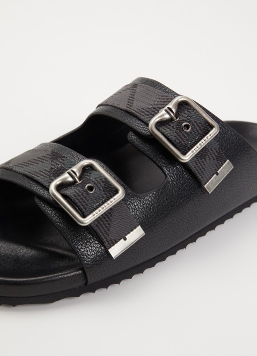 Burberry Urchin sandaal van geitenleer - detail 4 zwart