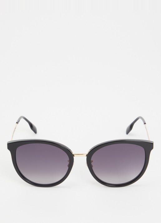 Burberry Wayfarer zonnebril BE4289D - detail zwart