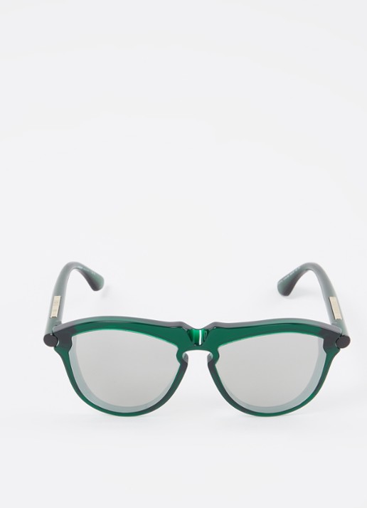 Burberry Wayfarer zonnebril BE4417U - detail groen
