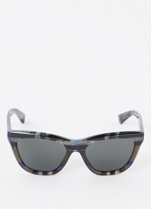 Burberry Wayfarer zonnebril BE4435 - detail 3 antraciet