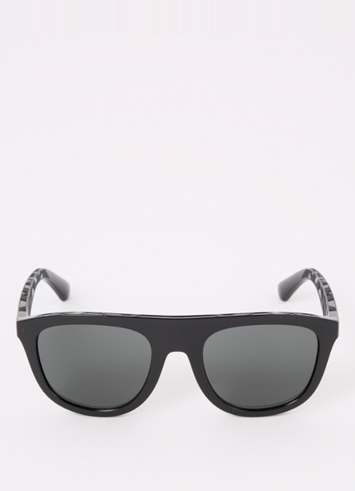 Burberry Wayfarer zonnebril BE4459U - detail 2 zwart