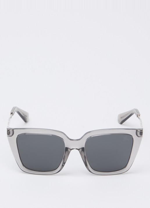 Burberry Wayfarer zonnebril BE4473U - detail lichtgrijs