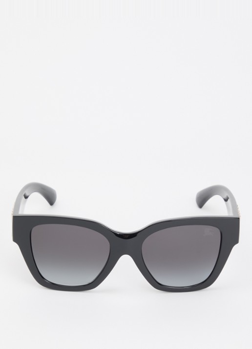 Burberry Wayfarer zonnebril BE4489U - detail 2 zwart
