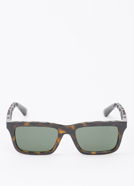 Burberry Wayfarer zonnebril gepolariseerd BE4475U - detail 2 bruin
