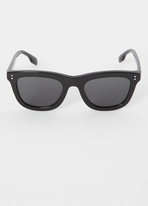 Burberry Wayfarer zonnebril JB4356 - detail 2 zwart