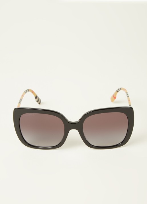 Burberry Zonnebril BE4323 - voorkant 4 zwart