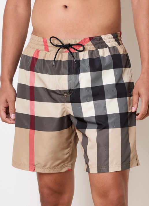 Burberry Zwemshorts met ruitdessin