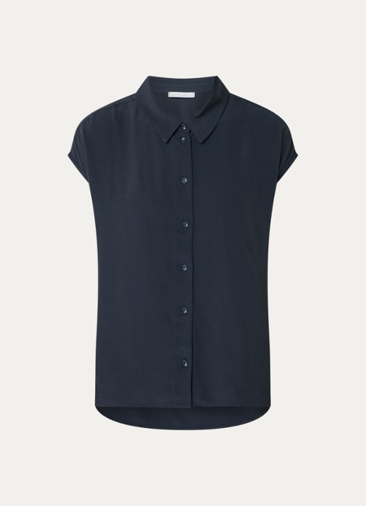 by-bar Kiek mouwloze blouse - voorkant 3 grijs