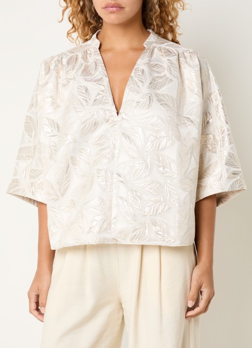by-bar Levy tuniek met jacquard dessin
