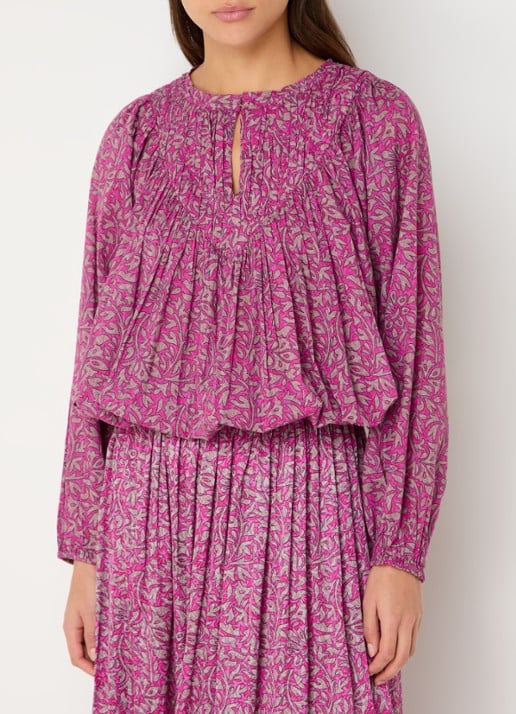 by-bar Mint tuniek met print