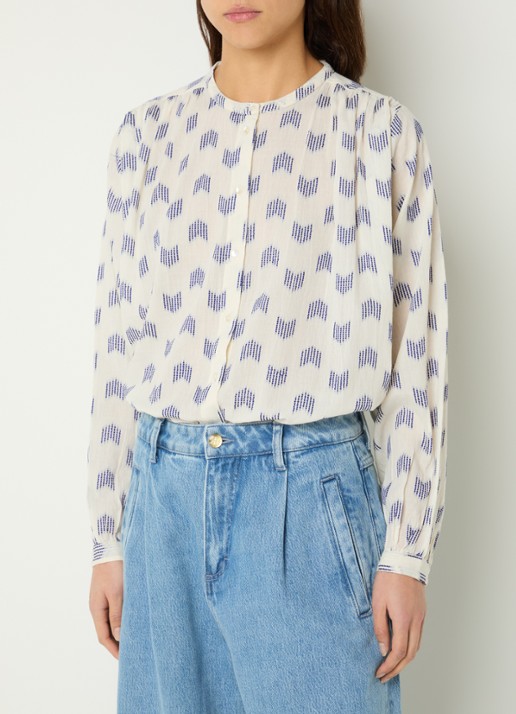 by-bar Nyka blouse met print
