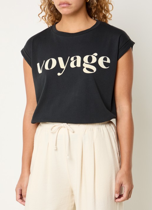 by-bar Tobi top met print
