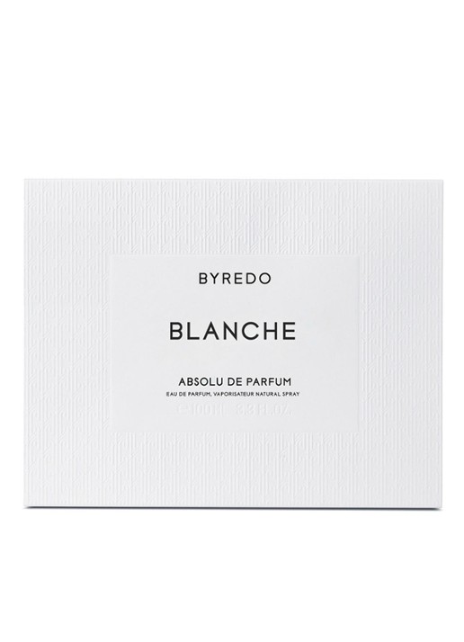 Byredo Blanche Absolu de parfum - voorkant 2 beige